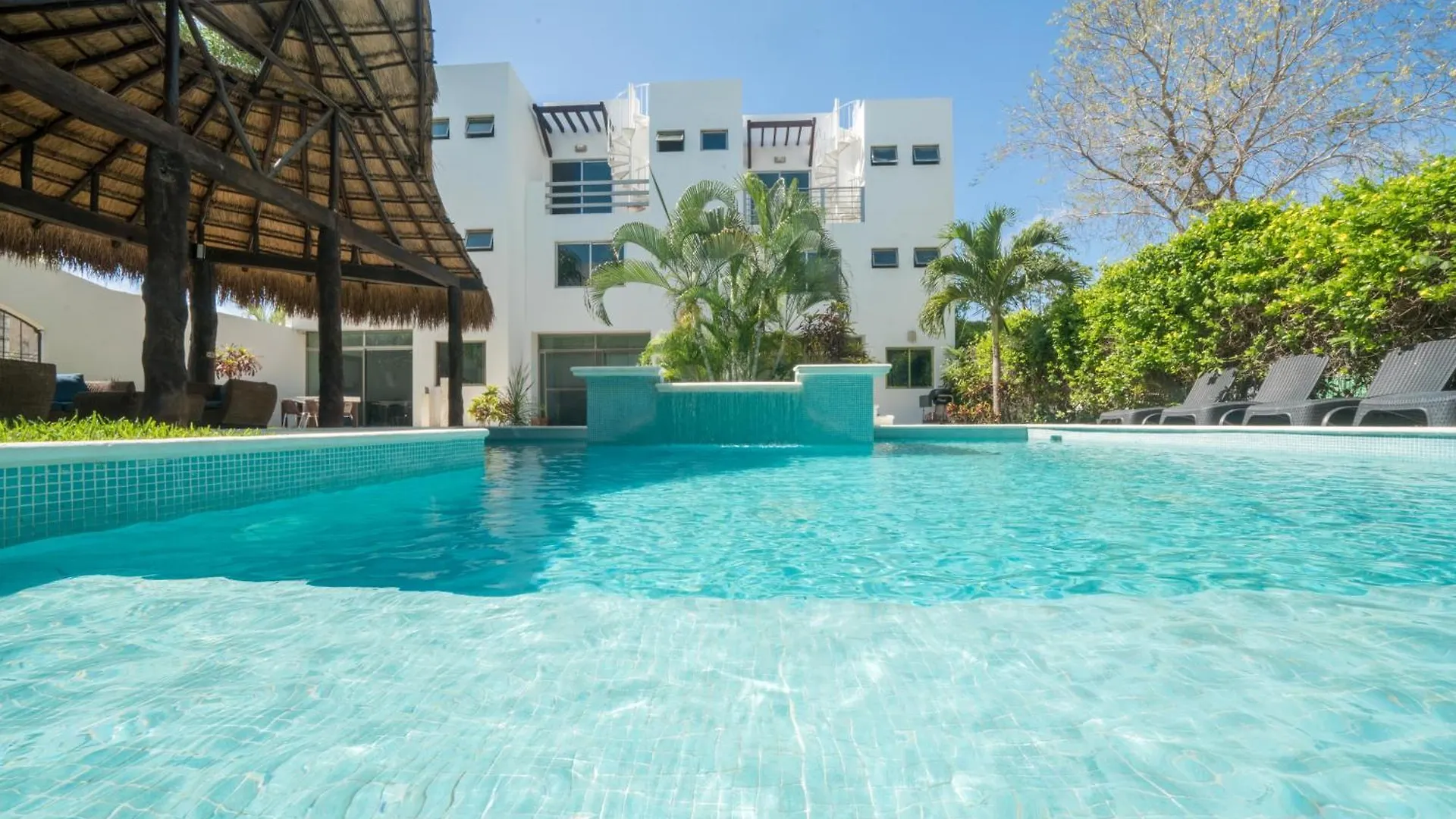 Apartment Quiet 3 Bedroom Home With Pool - At Villas El Cielo - Tranquilidad Playa del Carmen